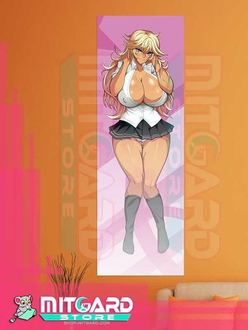 GAKUEN NO IKENIE Shoko wall scroll fabric or Adhesive Vinyl poster - Vinil poster GLOSSY / 50cm x 150cm - 2